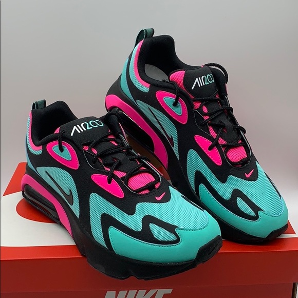 NIKE AIR MAX 200 hyper turbo/black-pink blast men’ - Picture 2 of 16